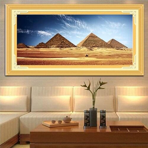 Diamond Embroidery Diy Diamond Painting Cross Stitch Kits Diamond Mosaic pyramid Full Square Diamond Embroidery CS055