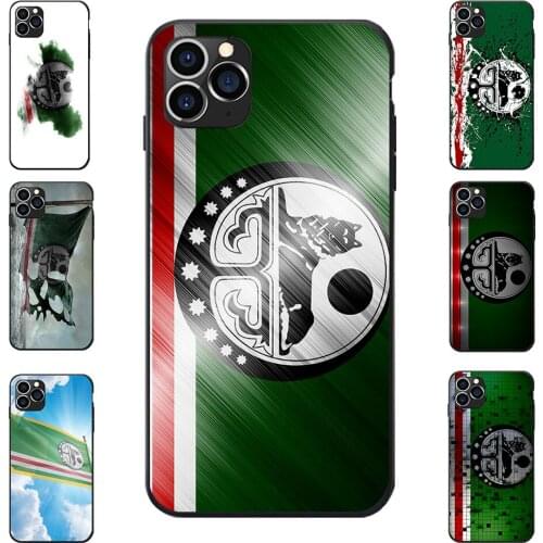 For Huawei Honor 7 8 9 10 V20 S I A Pro Lite Chechen New National Flag Coat Of Arms Theme Soft TPU Phone Cases Cover Image Logo