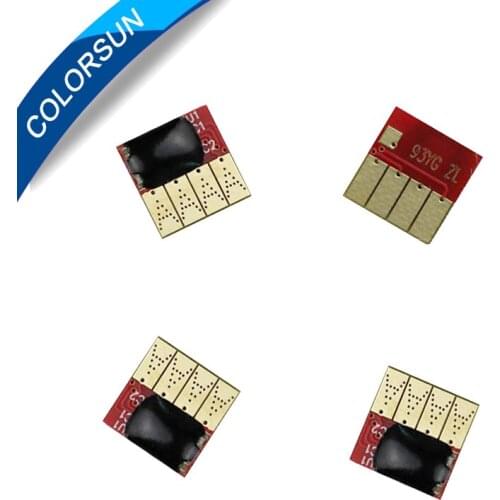 For HP 364 cartridge auto reset chip 4 color for HP Photosmart 5510 5515 6510 B010a B109a B109d B109f B110a B209a B210a printer