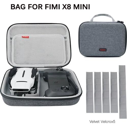 DIY Portable Carrying Bag for FIMI X8 Mini Drone and Remote Controller Storage Case for Mavic Mini/Osmo Action/Osmo Pocket/gopro