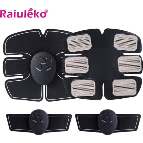 Electric Muscle Stimulator EMS Wireless Buttocks Hip Trainer Abdominal ABS Stimulator Fitness Body Slimming Massager