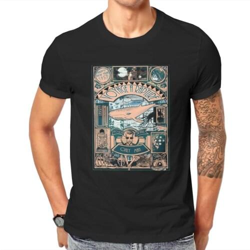 Jules Verne Style Newest TShirts BioShock Jack Rapture EVE ADAM 2K Games Male Harajuku Fabric Streetwear T Shirt Round Neck