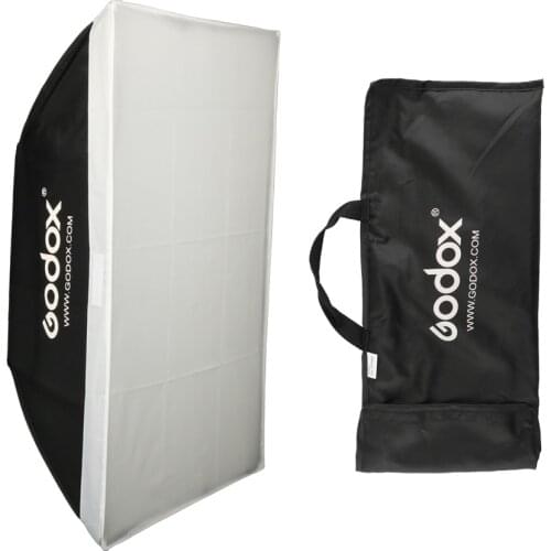 Godox 50x70cm 20"x27" Softbox Soft Box with Universal 100MM Mount for Studio Flash Strobe K-150A/K-180A/300SDI/E250/E300,etc