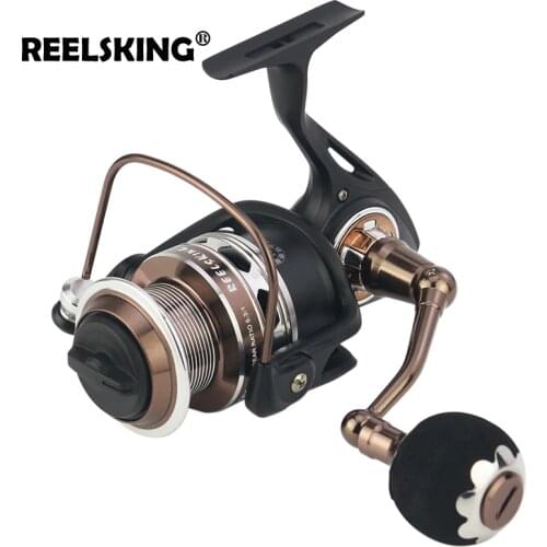 REELSKING RX Saltwater Spinning Fishing Reel 5.3:1 MAX DRAG 25 5000-9000 Full Metal Anti-Corrosion Sea Carp Fishing Wheel