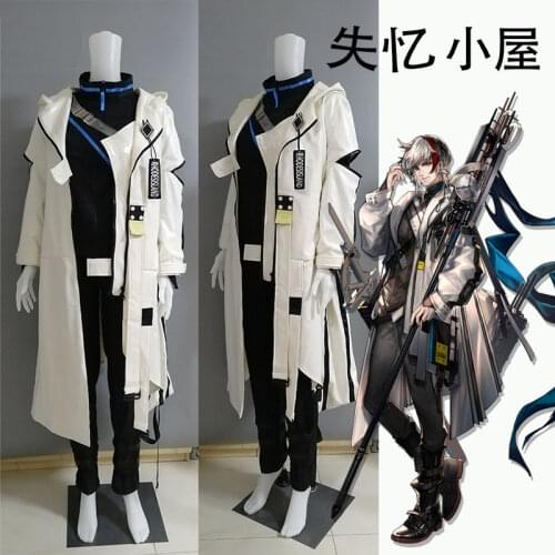 [Customized] Anime Game Arknights Elysium Battle Uniform Full Set Cosplay Costume Any Size Halloween Unisex Free Shipping 2020