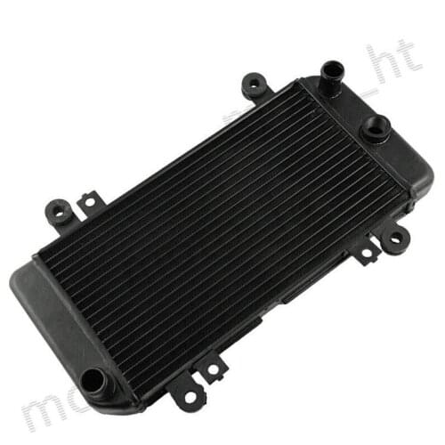 Motorcycle Engine Cooler Radiator Colling System Parts For Kawasaki Ninja 250R EX250 2008 2009 2010 2011 Black