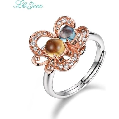 L&Zuan Rings With Crystals