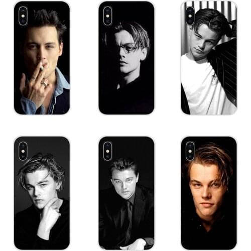 Leonardo Dicaprio young Accessories Phone Cases Covers For Apple iPhone X XR XS MAX 4 4S 5 5S 5C SE 6 6S 7 8 Plus ipod touch 5 6