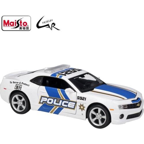 Maisto 1:24 Model Car Simulation Alloy Racing Metal Toy Car Children Toy Gift Collection 2010 Chevrolet Camaro SS RS