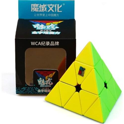 MoYu MeiLong Pyramid 3x3x3 Professional Game Speed Toy Game Puzzle Adult Children Exercise Brain Education Gift