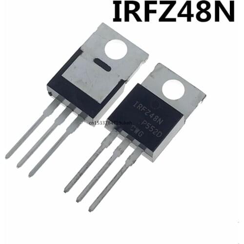 Original 5pcs/ IRFZ48N TO-220 55V 65A