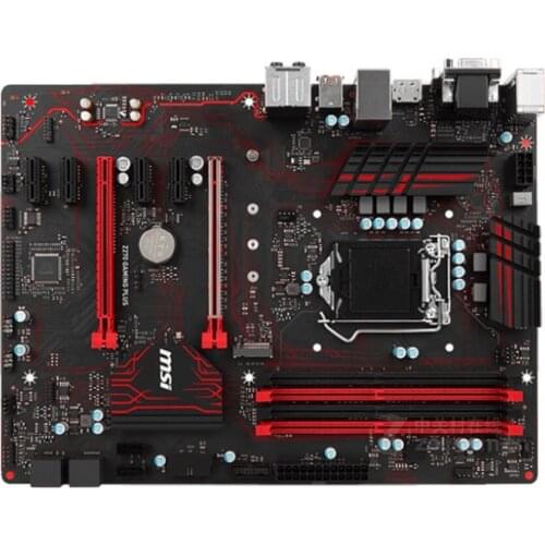 Original motherboard for MSI Z270 GAMING PLUS LGA 1151 DDR4 USB3.1 USB2.0 64GB 7500 7700K Z270 desktop motherboard free shipping
