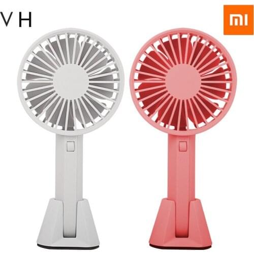 Xiaomi Mijia VH Brand Portable Handheld Fan With Chargable Built-in Battery USB Port Design Handy Mini Fan For Smart Home kit
