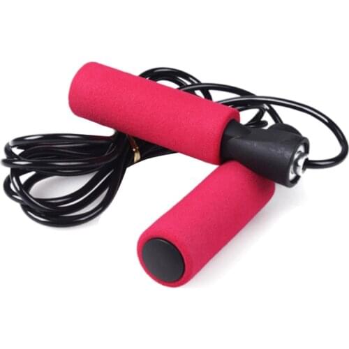 Jump Ropes with Sports Fitness Adjustable Fast Speed Counting Jump Skip Rope Skipping Wire Rope skipping Aerobic Jump Ropes