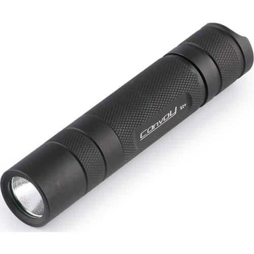 Convoy S2 LED Flashlight 3/5 Mode EDC 18650 Torch Light for Camping Light Hunting LED Torch Bike Bicycle Self Defense