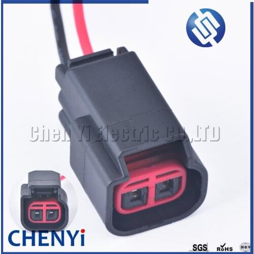 2 Pin COP injector Plug Ignition Coils Automotive waterproof connector For Ford Focus Mondeo Kuga EPC E-4014 E4014 with wires