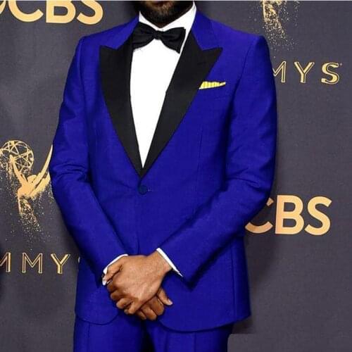 2020 Blue Mans Suits For Wedding Custome Made Suit Formal Blazer Party Suit Business Suit Dinner Suit 2Piece Suit(Jacket+Pants)