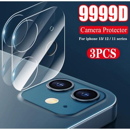 3D Full Curved Camera Glass Case For Iphone 13 Pro Max Tempered Glass I Phone 13 Mini 13Mini 13Pro Lens Covers Protector Film