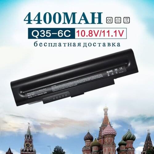 4400mAh 6 Cell 11.1v AA-PB5NC6B Battery for Samsung Q30 Q35 Q40 Q45 Q68 Q70 P200 AA-PB5NC6B/E NP-Q45 NP-Q35 NP-Q70 Free Shipping