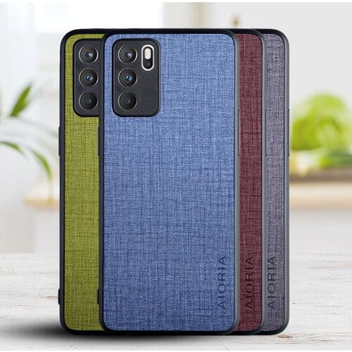 Case for Oppo Reno6 5G funda cover Cross pattern PU leather cover phone for oppo reno6 case funda coque cover