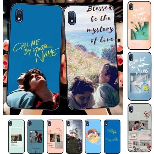 Yinuoda In your name call me Phone Case for Samsung A51 01 50 71 21S 70 31 40 30 10 20 S E 11 91 A7 A8 2018