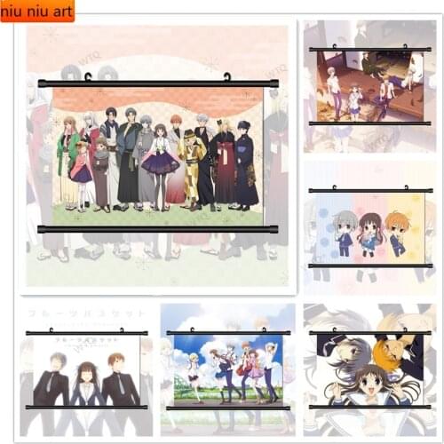 DIY Fruit Basket Honda Tohru Sohma Kyo Yuki Anime Diamond Painting Cross Stitch Kits Full Diamond Embroidery Room Decor
