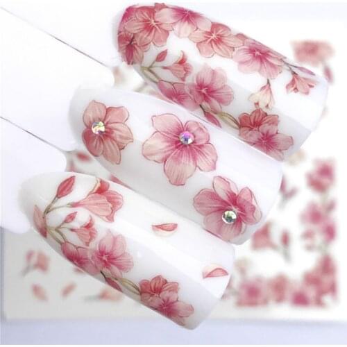 1Pcs Pink Flowers Nail Gel Nail Polish Varnishes Pure Color Semi Permanent UV LED Lamp Manicure Paint Hybrid Nails Gel Polish