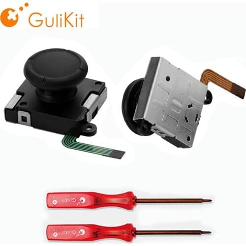 Gulikit 2PCS Elves Joystick Replacement Repair Kiet Joy Stick for Gulikit Elves Controller NS Switch Gamepad Joycon Game Pad