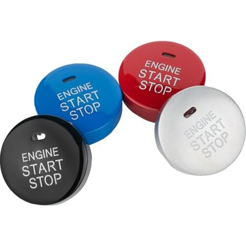 Car Start Stop Engine Push Switch Buttons Trim for TOYOTA Corolla Camry Rav4 C-HR Prius GT86 Yaris Interior Accessories Styling