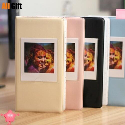 64 Pockets Polaroid Photo Album Mini Instant Picture Case Storage For Fujifilm Instax Mini Film 8 Korea Album Fotografia