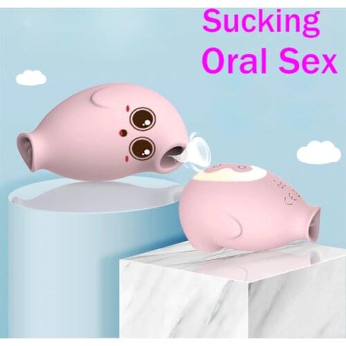 Mini penguin sucks vibrator egg oral tongue licking clitoris stimulating sucking female vibrating sex eggs adult toys for women