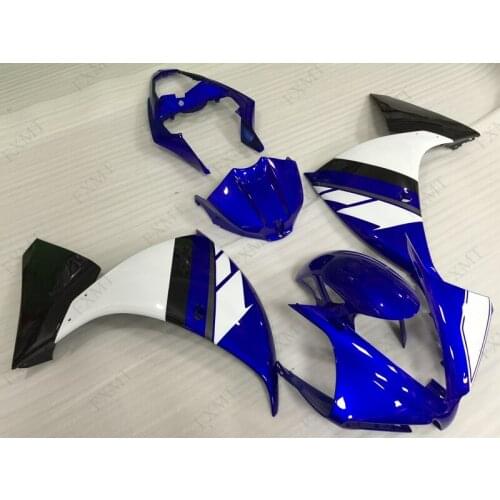 YZFR1 2003 Fairing for YAMAHA YZFR1 03 Abs Fairing for YAMAHA YZFR1 2002 - 2003 Full Body Kits Blue White