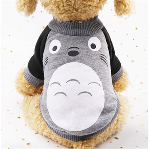 Carton Pet Dog Clothes For Dogs Pets Clothing Small Medium Dog Shirts Winter Pet Hoodies For Dogs Costume Chihuahua Cat Clothing
