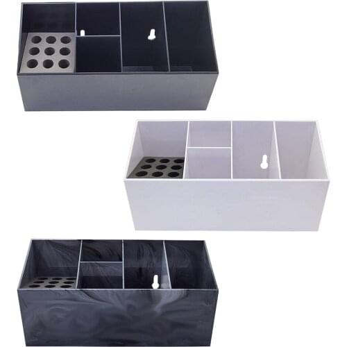 Hairdressing Tool Box Storage Case Clipper Hair Scissor Rack Anti