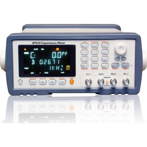 Precision 0.1% Digital Capacitance Meter with 0.1V 0.3V 1V Test Level