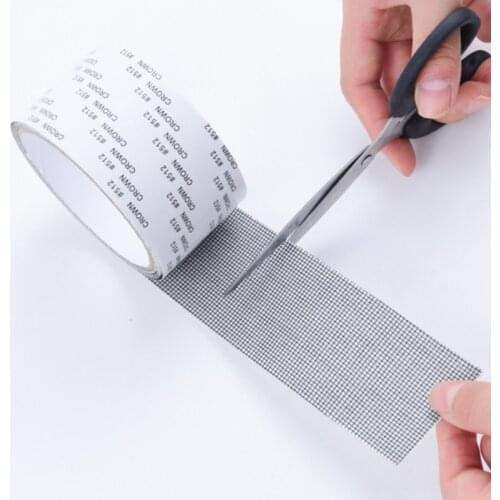 Window Net Anti-mosquito Mesh Sticky Wires Patch Repair Tape Summer Screen Window Door Mosquito Netting Patch Repair Broken Hole