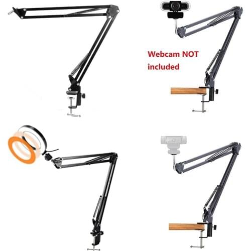 Adjustable For Logitech Webcam C922 C930E C930 C920 Tripod Mount Holder Stands
