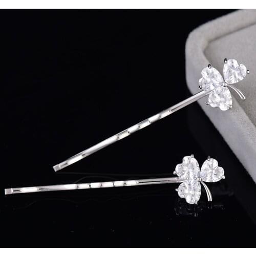 Hair Pin For Girls and Woman Hair Dress and Accessories Flower Crystal Stud