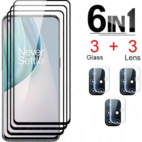 For Glass Oneplus Nord N10 5G Tempered Glass One Plus Nord N100 Caerma Lens Screen Protector Phone Film Oneplus 9r 8t 9se Pro
