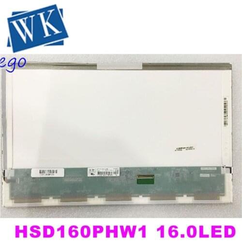 HSD160PHW1 HSD160PHW1-B00 LTN160AT06 16 inch led For ASUS N61 N61vg N61JV HP DV6 CQ61 K61IC Laptop LCD LED Screen Display matrix