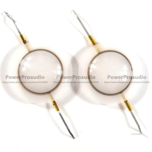 2PCS 34.4MM Voice Coil Polyester Film 34.5 Core Horn Tweeter Diaphragm Unilateral Outlet KSV Treble Speaker Repair Accessorie