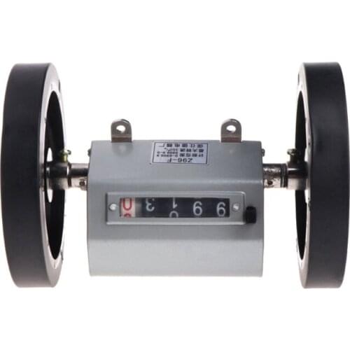 1-9999.9M Meter Counter Rolling Wheel Mechanical Length Counter