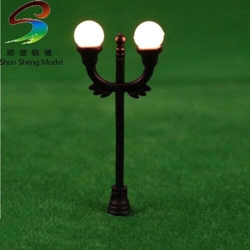 100pc Wholesale - general scale street light for Landscape Train Model Scale architectural scenery