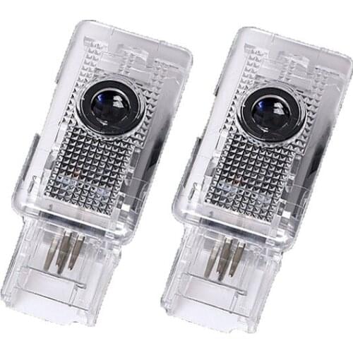2pcs Car Led Door Welcome light Logo Laser Projector Lamps For Cadillac ATS SRX XTS SXT XT4 XT5 CT6 Car Decorate Accessories
