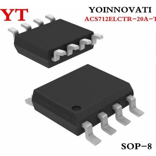 30pcs/lot ACS712ELCTR-20A-T ACS712ELCTR-20A ACS712ELCTR SENSOR CURRENT HALL 20A AC/DC SOP8 IC best quality