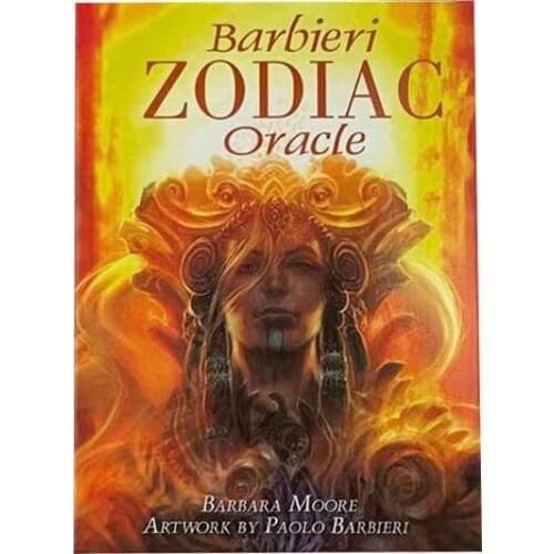 Barbieri Zodiac Oracle Guidance Divination Fate Tarot Deck Board Games English For Family Gift Party Playing Card Game Entertai