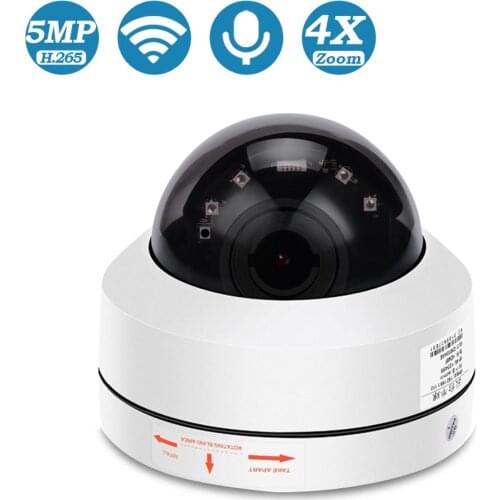 BESDER 5MP PTZ 4X Optical Zoom Speed Dome IP Camera 3MP 1080P Full HD ONVIF P2P 40m Night Vision Metal Waterproof PTZ IP Camera
