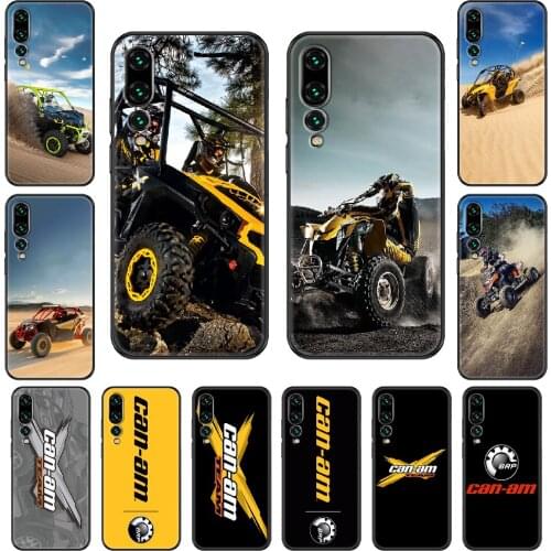 Can Am Team Phone case For Huawei P 8 10 20 30 Smart Plus 2019 Z Lite Pro 2017 2019 black fashion bumper trend hoesjes art Etui