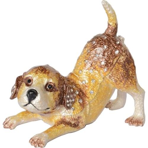 Golden Retriever Dog Figures & Statues Dog Keepsake Box Collectible Gifts Pet Accessories