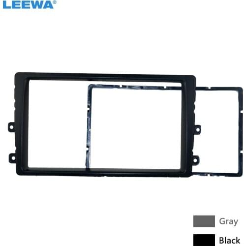 LEEWA Car 2DIN Radio Stereo Fascia Panel Frame Installation Mount Adapter Kit For Kia Forte/Cerato/Naza Forte #CA5187
